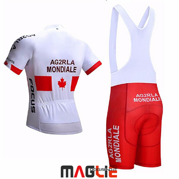 Maglia Ag2rla Mondiale 2017 Bianco